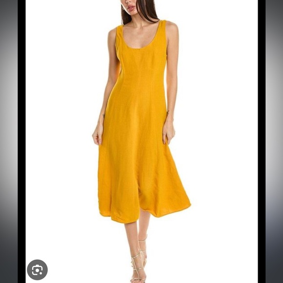 Nwt Vince Paneled Scoop Neck Dress sz S #T4 - Picture 2 of 7